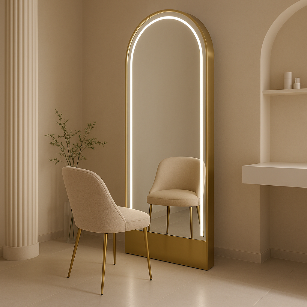 Oval Hairdressing Mirror