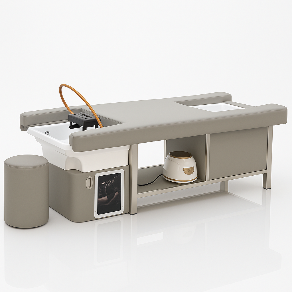 Massage Shampoo Bed