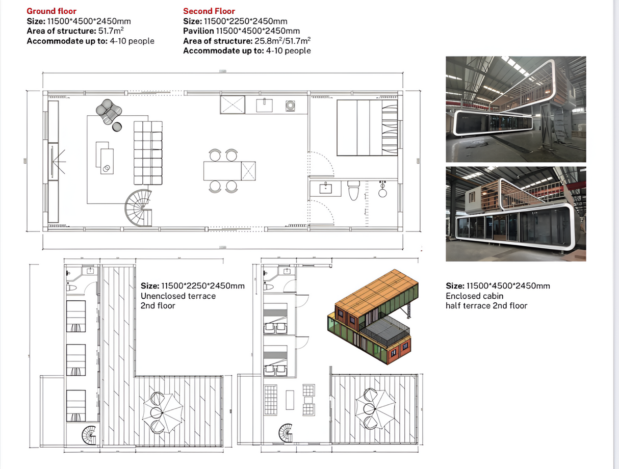 Space Capsule Smart House – Apple Cabin VL-DB01
