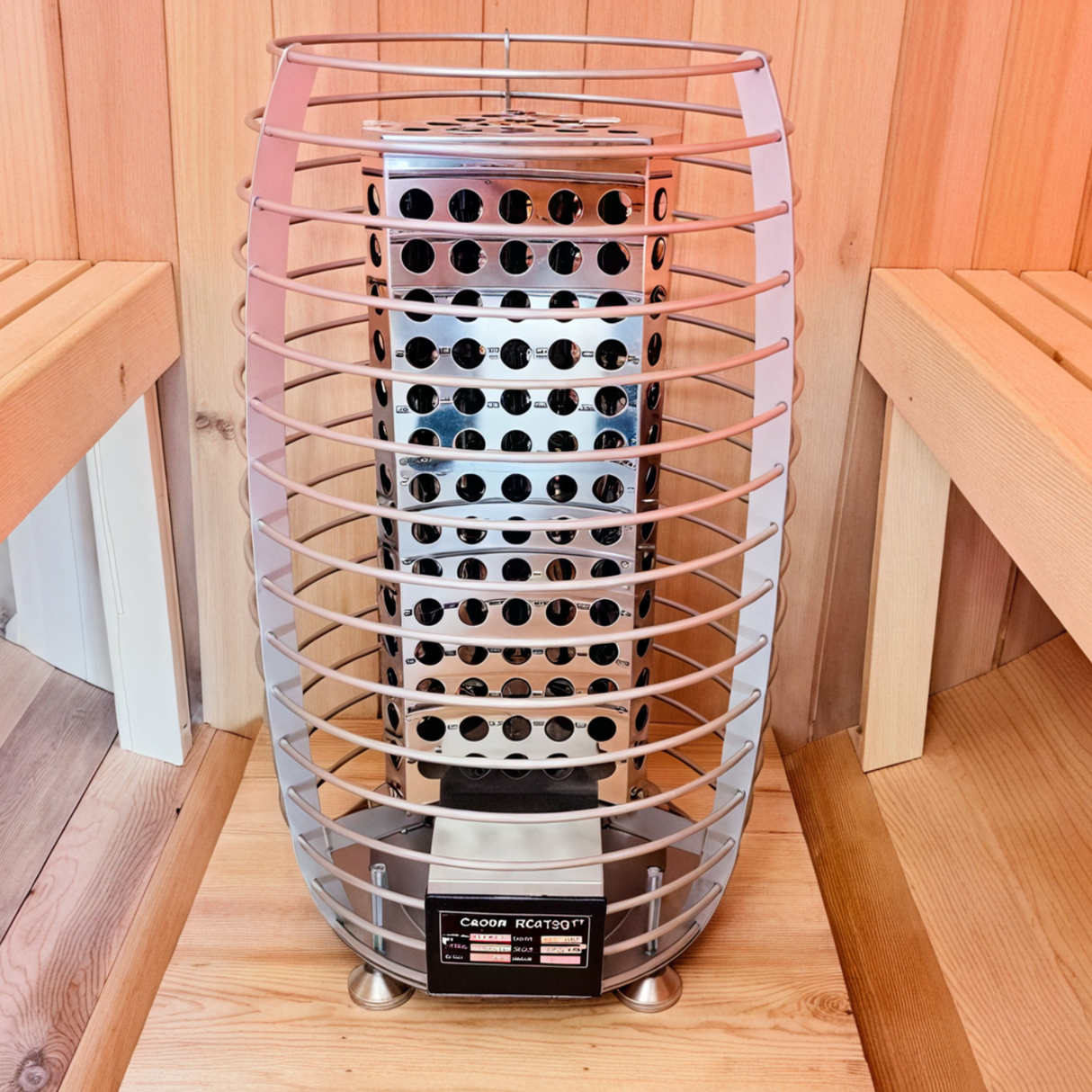 Cube Sauna With Shower