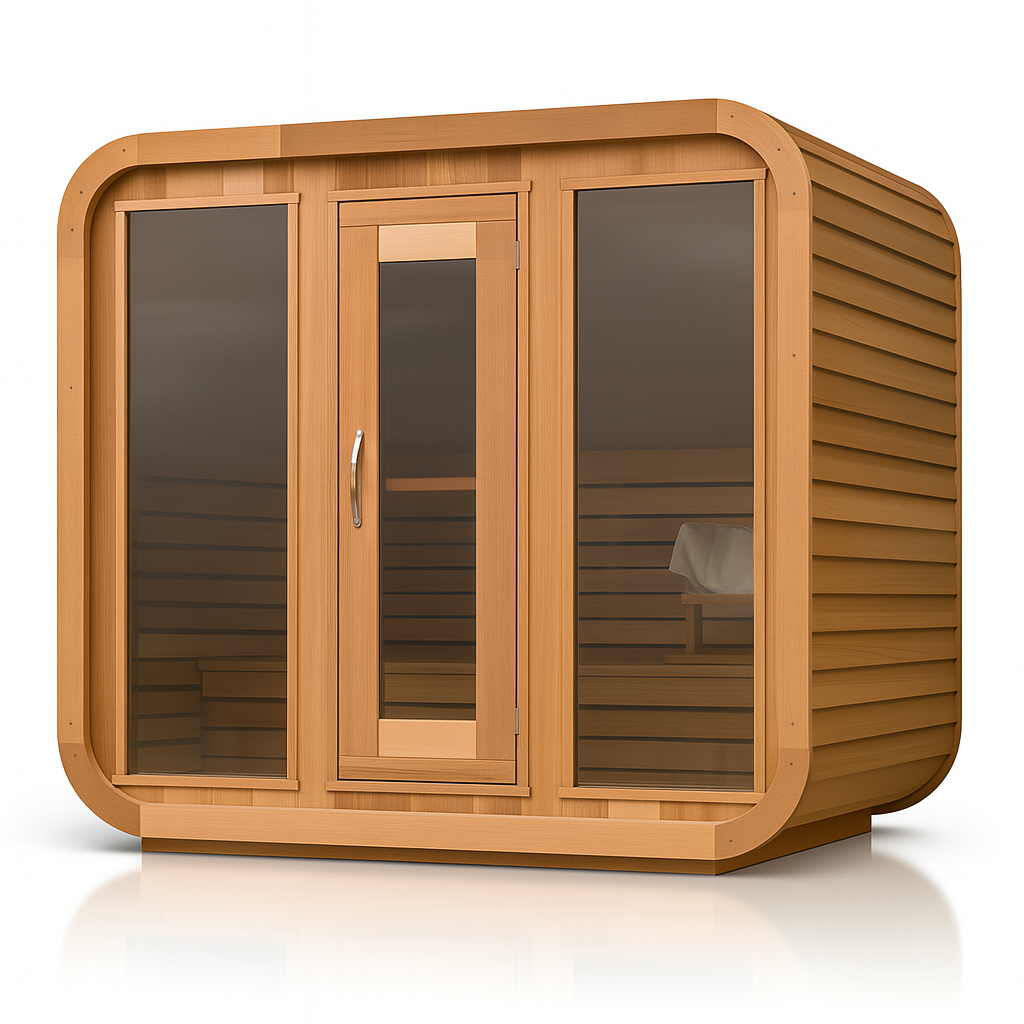 Cube Sauna | Canadian Red Cedarwood