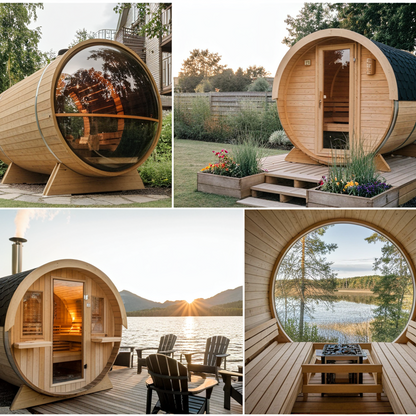 Barrel Sauna | Red Cedarwood