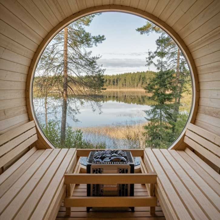 Barrel Sauna | Red Cedarwood