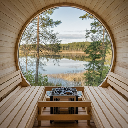 Barrel Sauna | Red Cedarwood