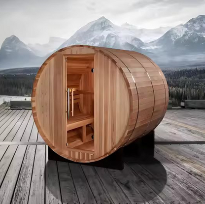 Barrel Sauna | Red Cedarwood