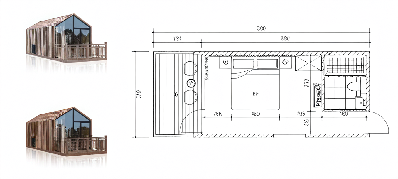 Prefabricated Natural Home Model N1