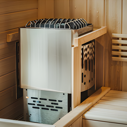 Rectangle Side Door Cedarwood Sauna