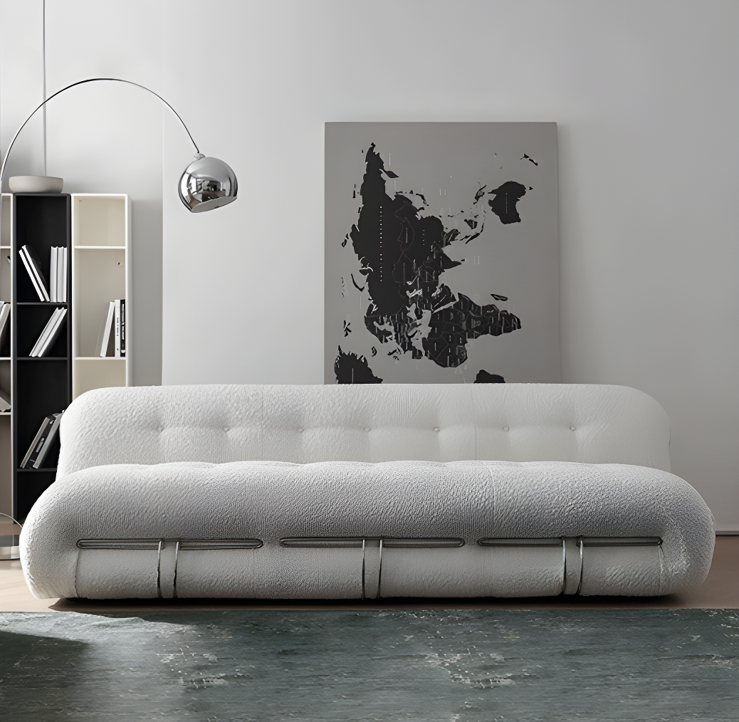 Lamb Fur Luxury Sofa