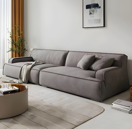 Luxury Nubuck Leather Sofa